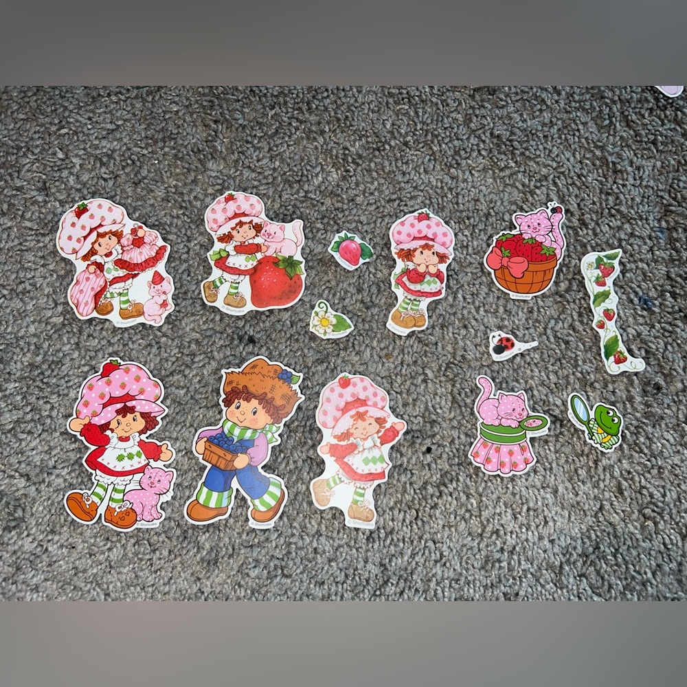 3 for $12 Strawberry Shortcake Stickers Set